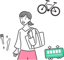 小倉駅直結でアクセス抜群、帰りにショッピングもできます♪