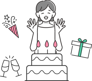 お誕生日休暇あり